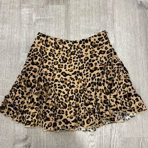 Cheetah Print flowy skirt! Never worn